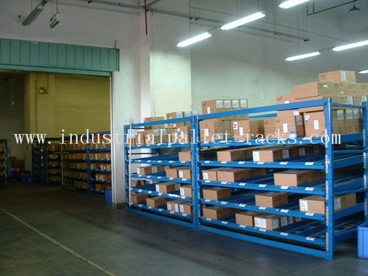 ซื้อ Flowing Racking Carton Flow Rack การจัดวางคลังสินค้าแบบ Light Duty Rotation การผลิตออนไลน์