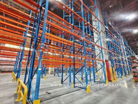 ซื้อ Optimize storage with durable pallet racks. Scalable design, high load capacity, and efficient handling for industrial warehouses. การผลิตออนไลน์