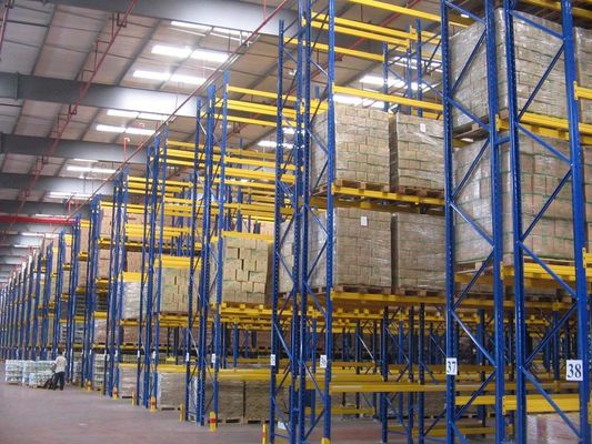 ซื้อ Universal Single Access Selective Pallet Rack พร้อมเหล็กแผ่นรีดเย็น 500KG การผลิตออนไลน์