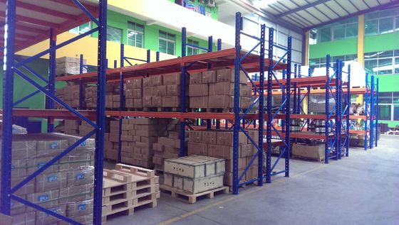 ซื้อ เหล็กชั้นวางของหนักชั้นสำหรับ Logistic กลางคลังสินค้าระบบ Racking การผลิตออนไลน์
