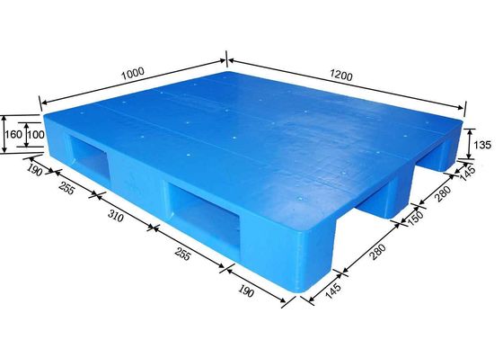 ซื้อ อุปกรณ์คลังสินค้าพลาสติก 1200 x 1000mm ที่มีโหลดแบบไดนามิก 2000kg การผลิตออนไลน์