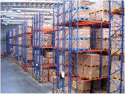 ซื้อ ชั้นวางของพาเลทอุตสาหกรรมขนาดใหญ่, การจัดเก็บคลังสินค้า Steel Pallet Racking online manufacture
