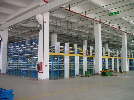 ซื้อ ระบบพื้นชั้นลอยแบบอุตสาหกรรมชั้นสอง (Tier Flooring Industrial Mezzanine Systems) การผลิตออนไลน์