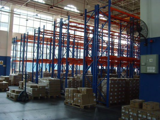ซื้อ การเคลือบผง Double Deep Pallet Rack Anti-Rust 2000KG สำหรับโรงงาน การผลิตออนไลน์