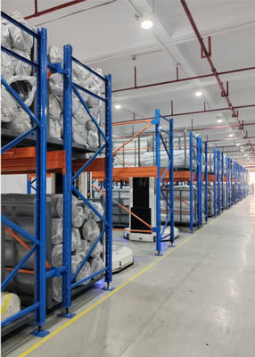 ระบบเก็บผ้าแบบปรับแต่งได้ด้วยรถยกหรือ AGV สําหรับพื้นที่โกดังขนาดกลางและขนาดเล็ก