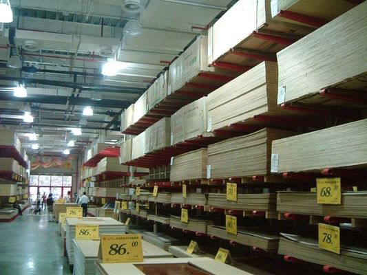 300kg - 1000kg Cantilever Racking Systems สำหรับคลังสินค้า, ความสูงที่กำหนดเอง